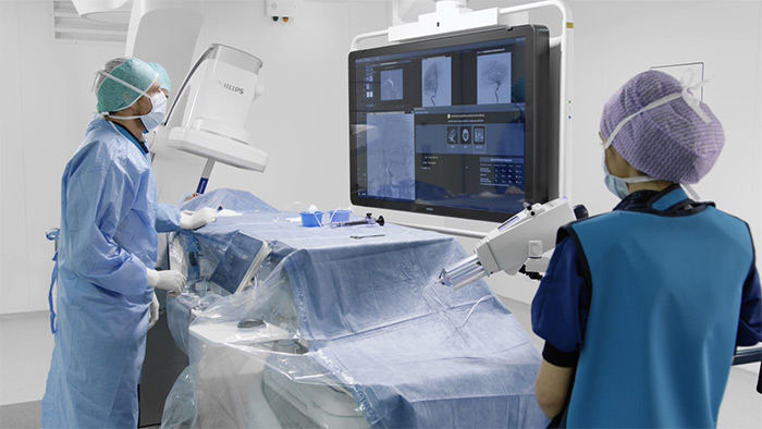 Sala de intervencionismo integrada con Azurion | Philips