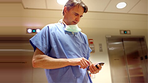 Aplicación móvil para el monitoreo de la data del paciente