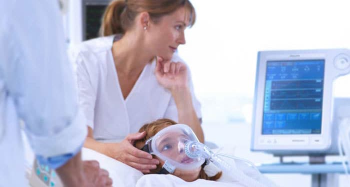 Cuidados respiratorios hospitalarios