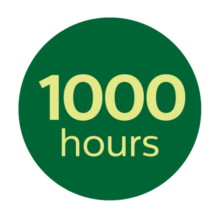 1000 horas