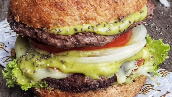 Hamburguesa Con Aguacate Para Dos