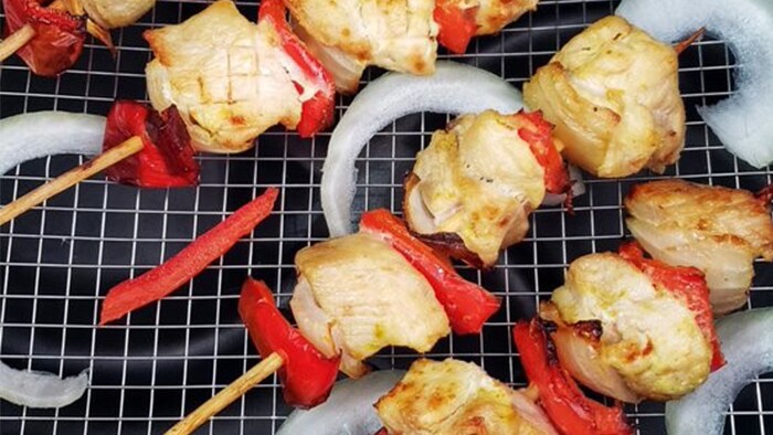 Brochetas de Pollo