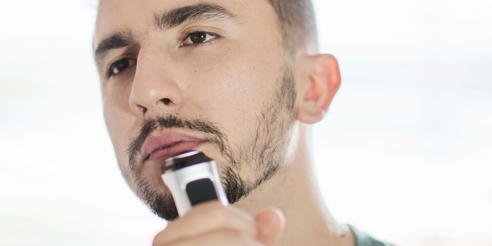 La barba completa bien cuidada