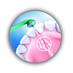 AirFloss cepillo de dientes estelar 1